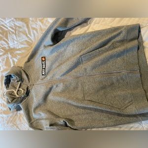 Grey Nike Just Do It Zip-Up